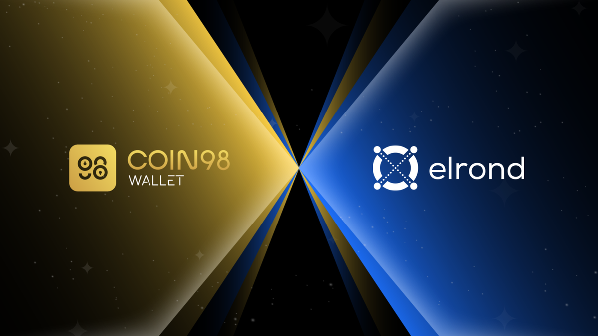 Coin98 Wallet integrates Elrond, getting closer to DeFi mass adoption with a scalable blockchain network