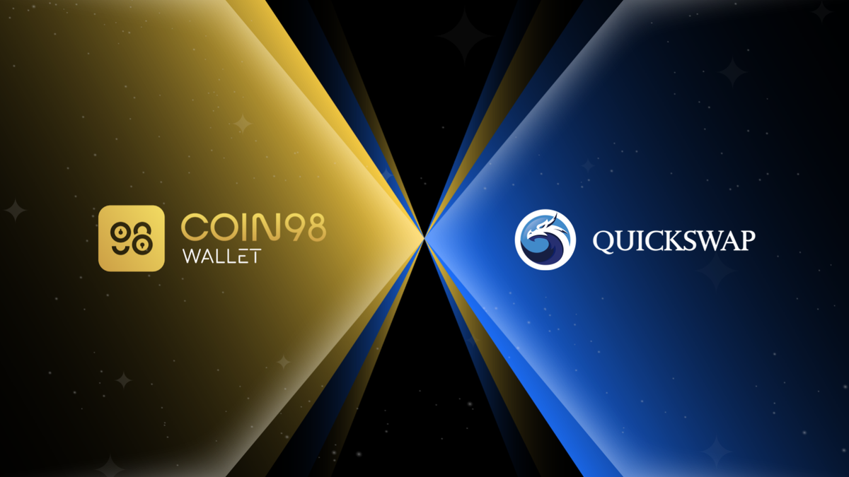 Coin98 Wallet integrates with QuickSwap for a flawless trading experience