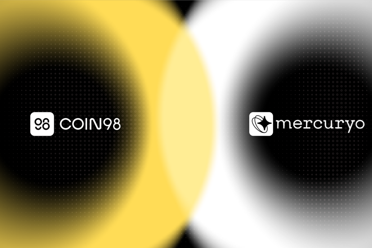 Coin98 integrates Mercuryo, harmonizing and easing crypto payments for millions of users