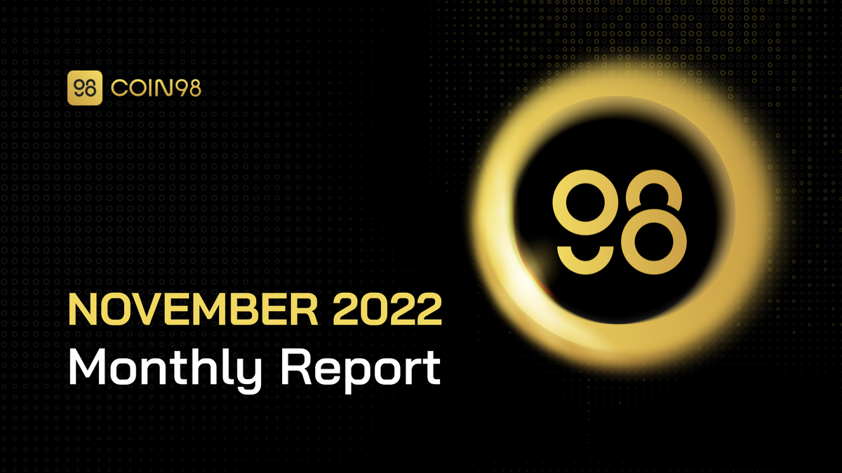 Coin98 Super App November 2022 | Highlights & Milestone