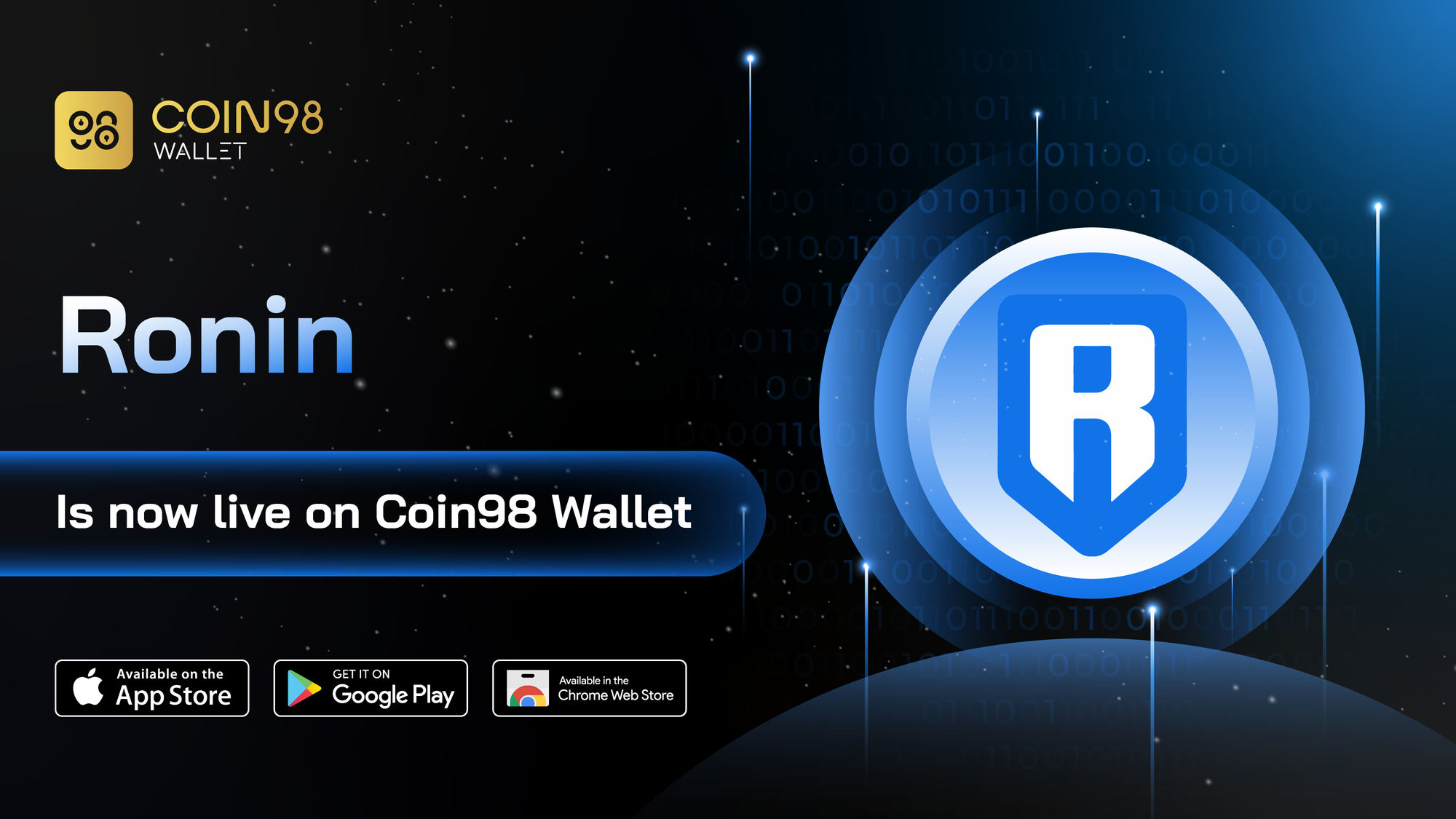 Coin98 Wallet integrates Ronin for the blockchain gaming industry scalability