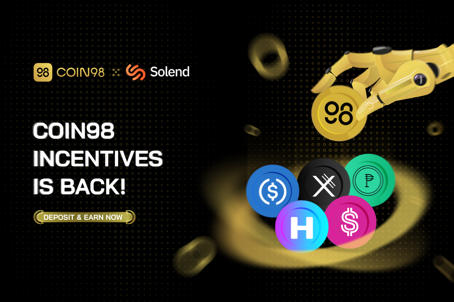 Coin98 Pool on Solend is back with 150,000 C98 incentives!