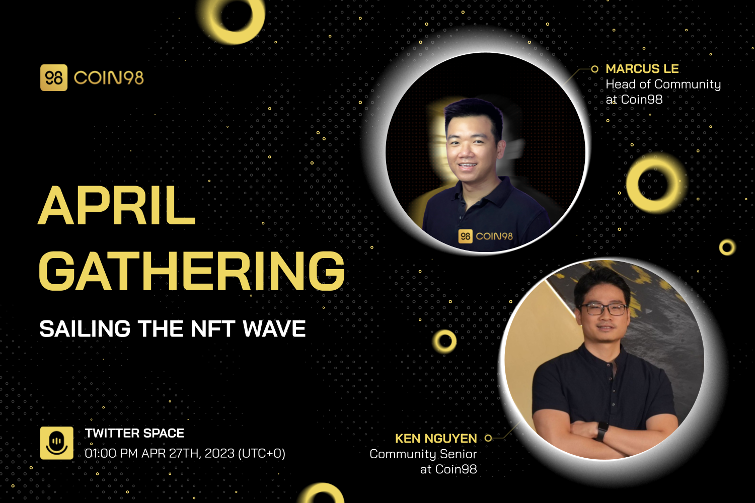 Coin98 April Gathering: Sailing The NFT Wave