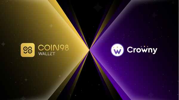 Coin98 Wallet to partner with Crowny - a brand new DeFi loyalty program for users