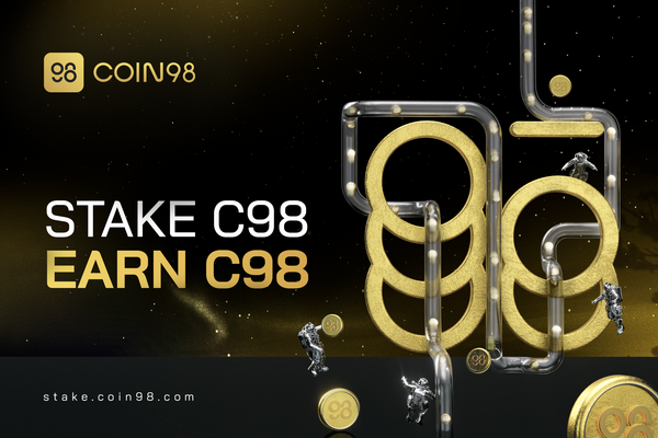 It's time to stake and earn more with Coin98!