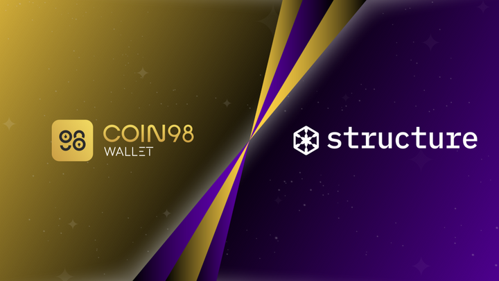 Coin98 Wallet teams up with Structure Finance to accelerate DeFi adoption in real-world sectors