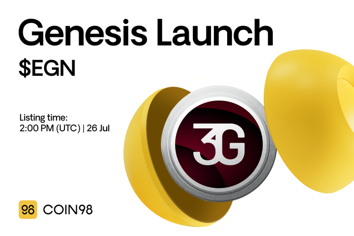 Introducing $EGN Genesis Launch on Coin98