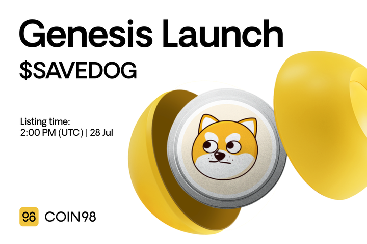 Introducing $SAVEDOG Genesis Launch on Coin98